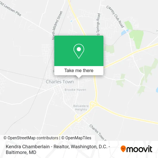 Kendra Chamberlain - Realtor map