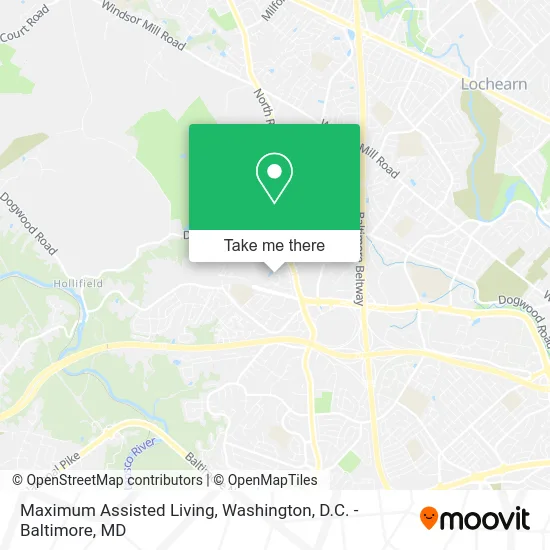 Maximum Assisted Living map