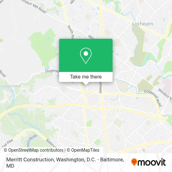 Merritt Construction map