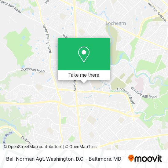 Bell Norman Agt map