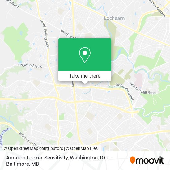 Amazon Locker-Sensitivity map