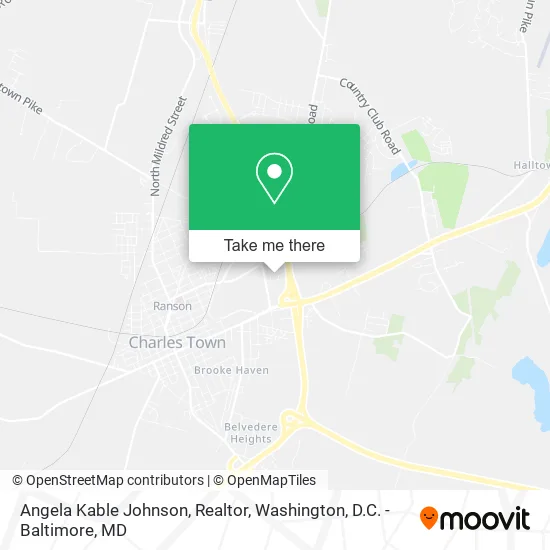Mapa de Angela Kable Johnson, Realtor