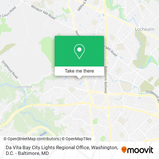 Mapa de Da Vita Bay City Lights Regional Office