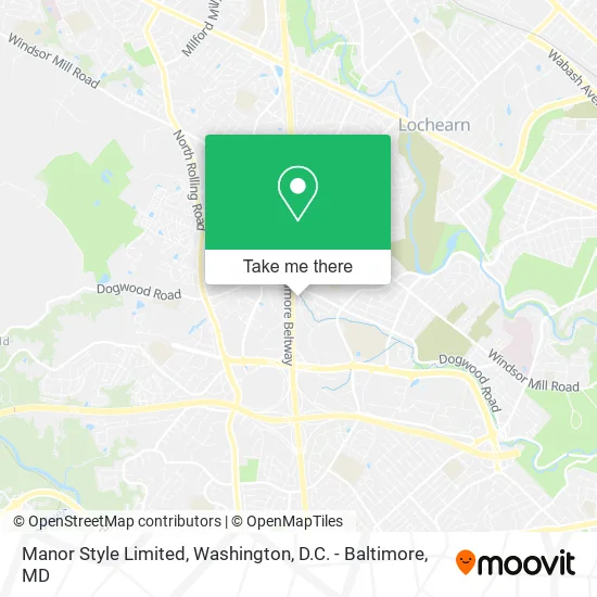 Manor Style Limited map