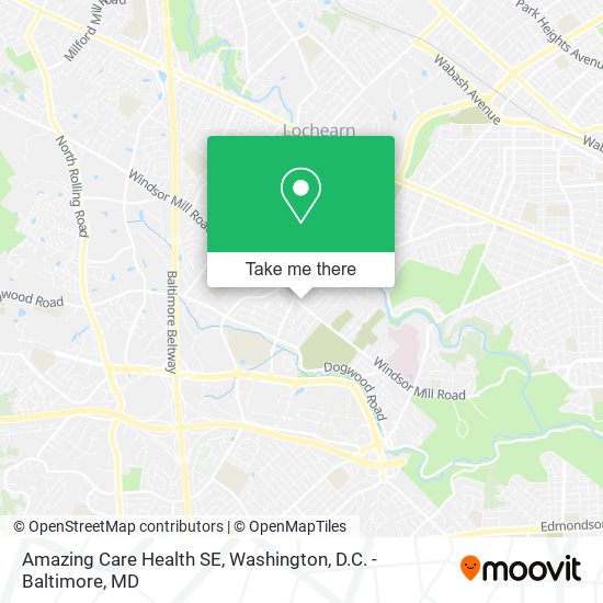 Amazing Care Health SE map