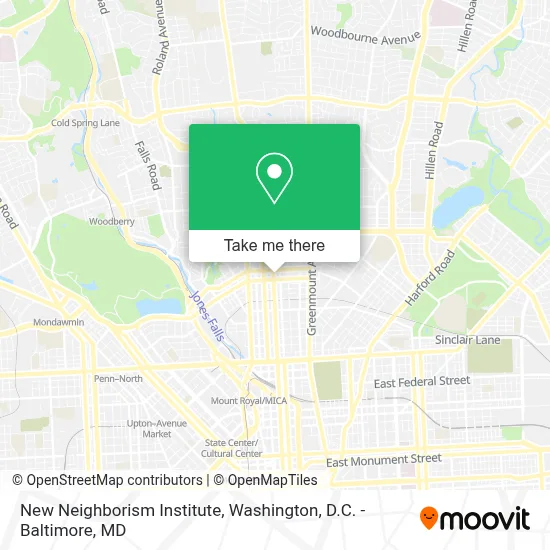 New Neighborism Institute map