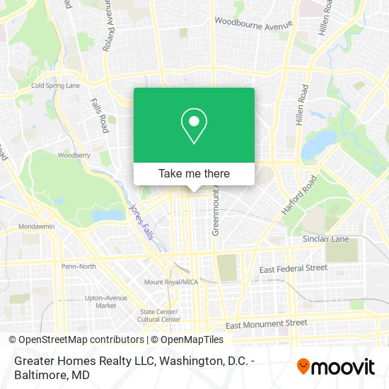 Greater Homes Realty LLC map