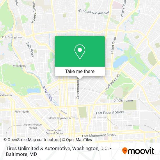 Tires Unlimited & Automotive map