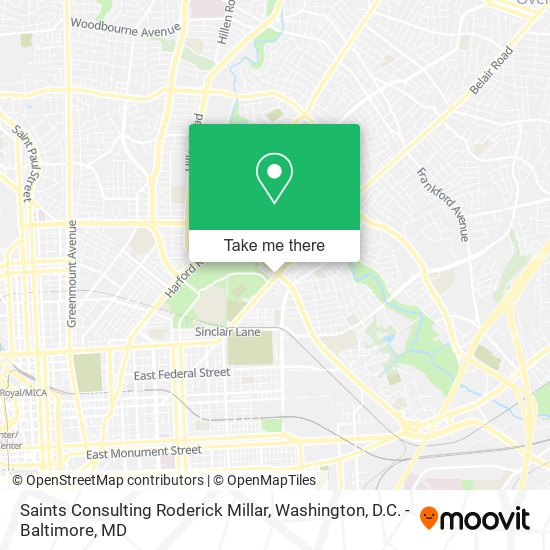 Saints Consulting Roderick Millar map