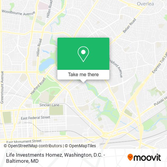 Life Investments Homez map