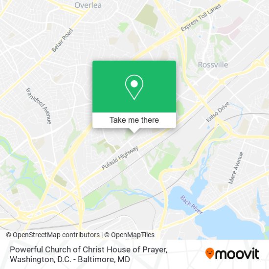 Mapa de Powerful Church of Christ House of Prayer