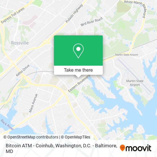 Mapa de Bitcoin ATM - Coinhub
