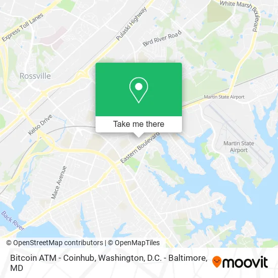 Mapa de Bitcoin ATM - Coinhub