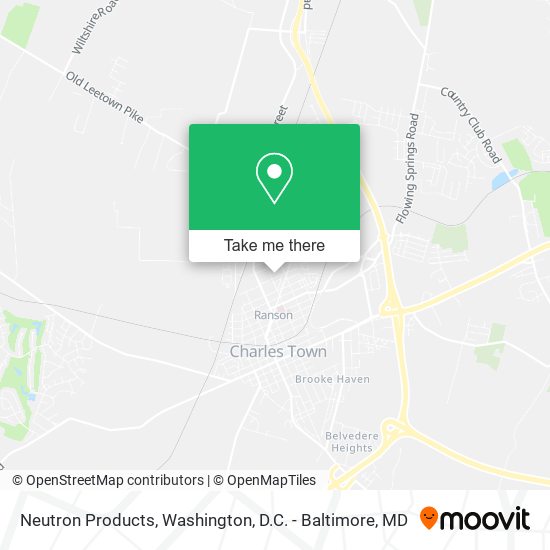 Neutron Products map