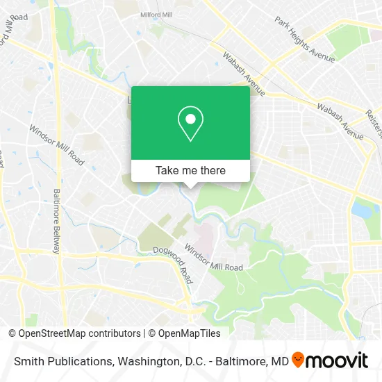 Smith Publications map