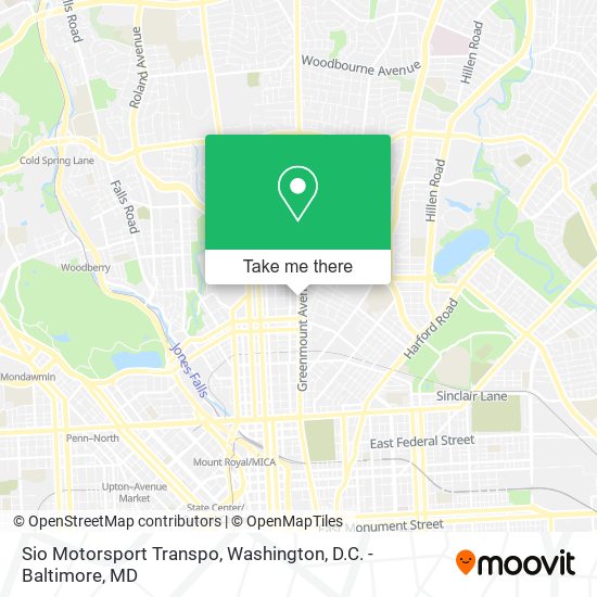 Mapa de Sio Motorsport Transpo