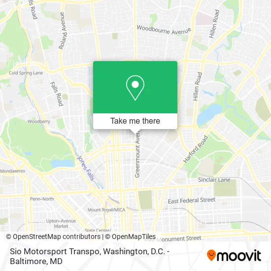 Mapa de Sio Motorsport Transpo