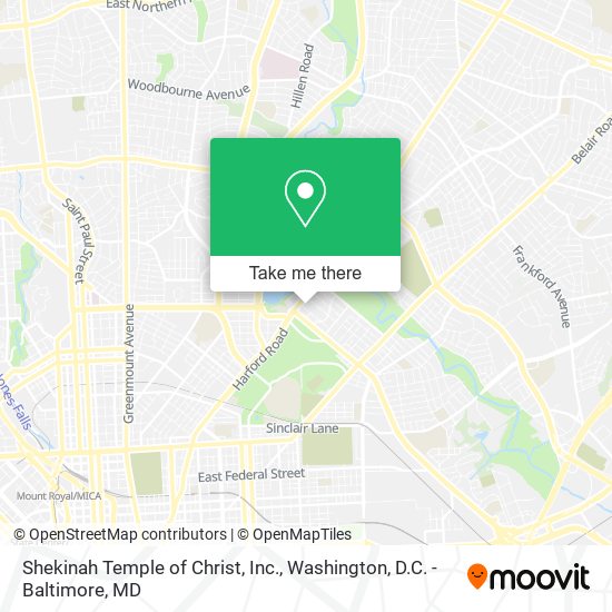 Shekinah Temple of Christ, Inc. map