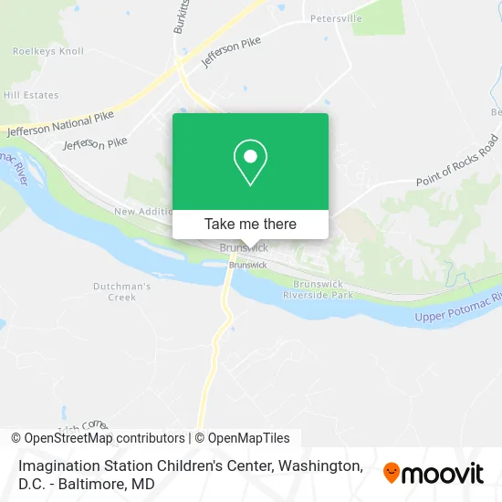 Imagination Station Children's Center map