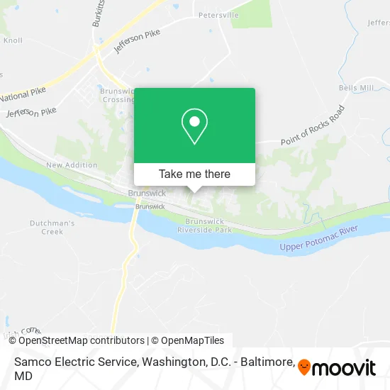 Samco Electric Service map