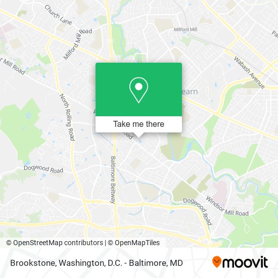 Mapa de Brookstone