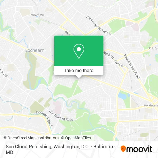 Sun Cloud Publishing map