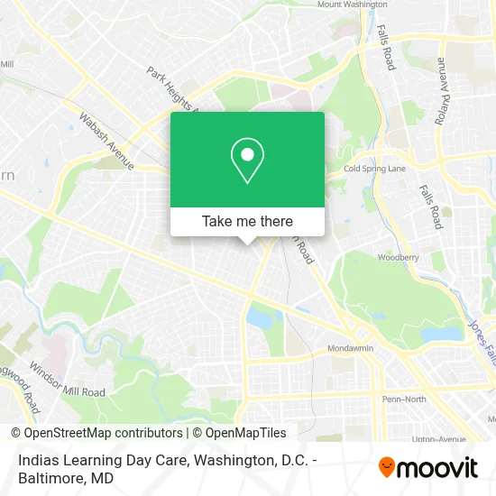 Indias Learning Day Care map