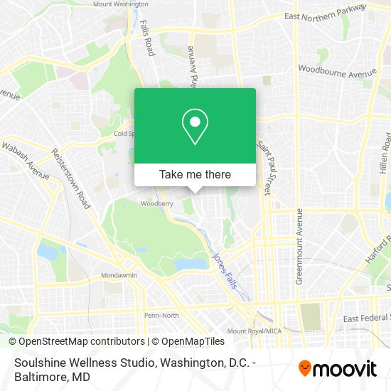Mapa de Soulshine Wellness Studio