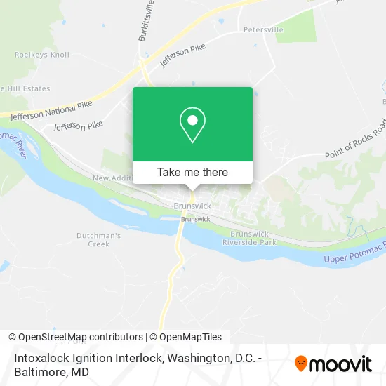 Intoxalock Ignition Interlock map
