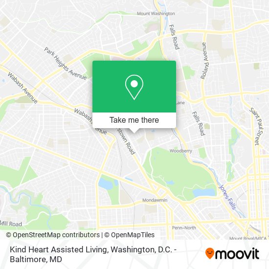 Kind Heart Assisted Living map
