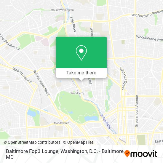 Baltimore Fop3 Lounge map