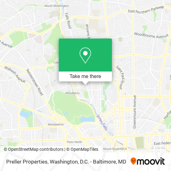 Preller Properties map