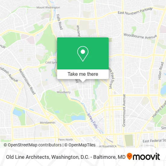 Mapa de Old Line Architects