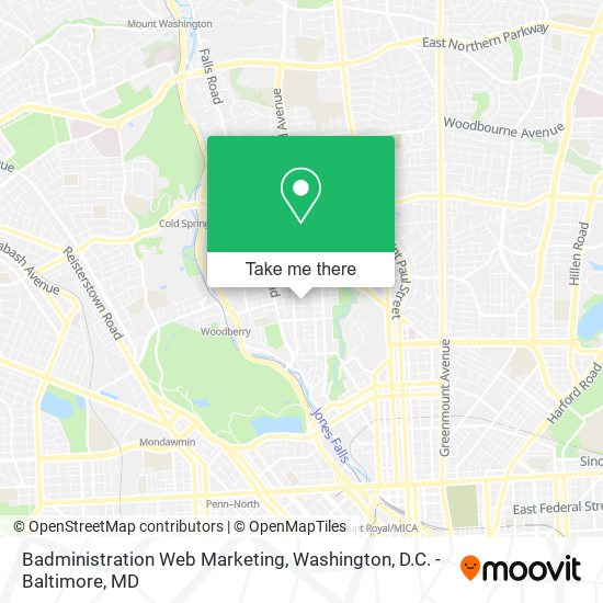 Badministration Web Marketing map