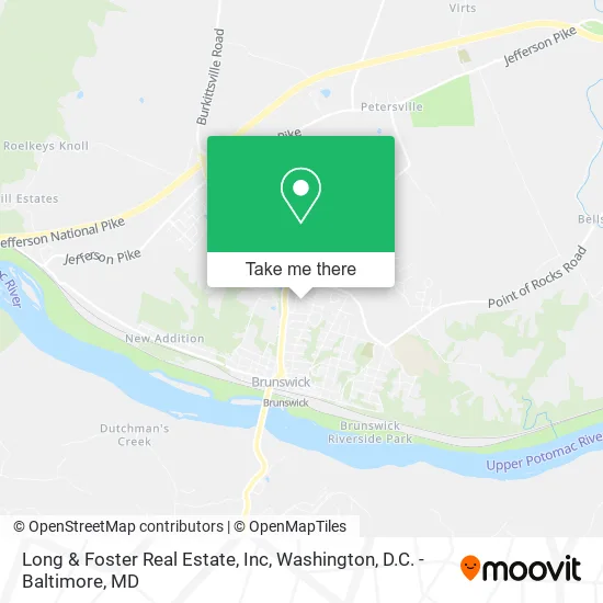 Long & Foster Real Estate, Inc map