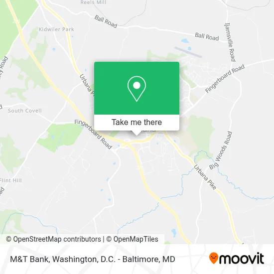 M&T Bank map