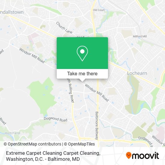 Mapa de Extreme Carpet Cleaning Carpet Cleaning