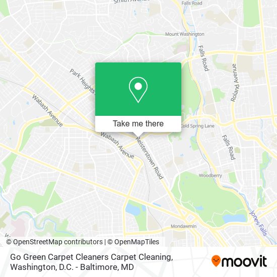 Mapa de Go Green Carpet Cleaners Carpet Cleaning