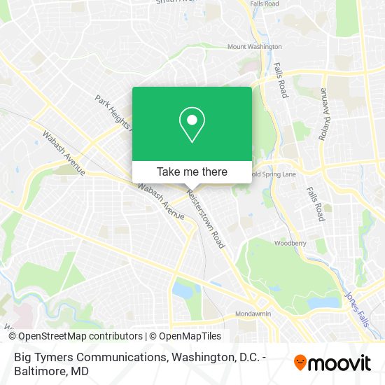Big Tymers Communications map