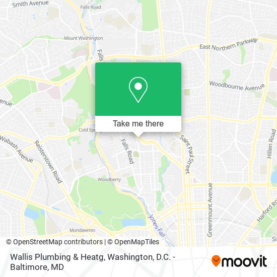 Mapa de Wallis Plumbing & Heatg