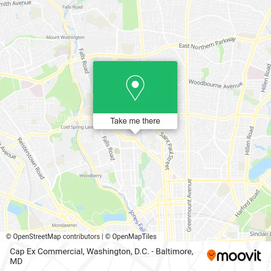 Cap Ex Commercial map