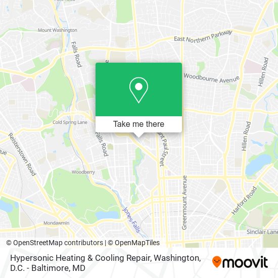 Hypersonic Heating & Cooling Repair map