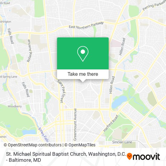 St. Michael Spiritual Baptist Church map