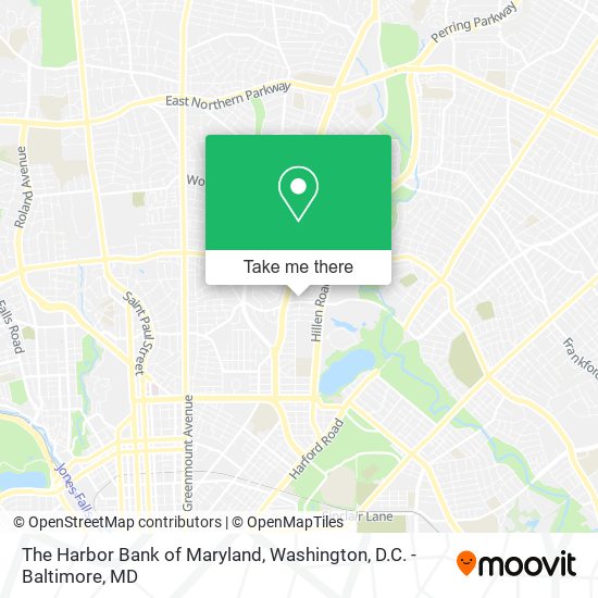 Mapa de The Harbor Bank of Maryland