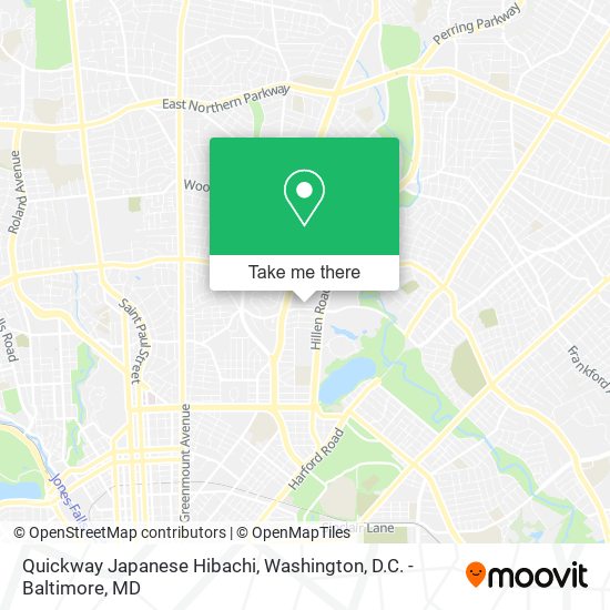 Quickway Japanese Hibachi map