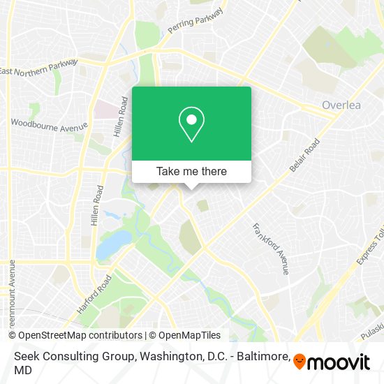 Seek Consulting Group map