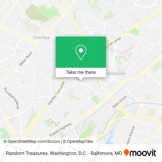 Random Treasures map