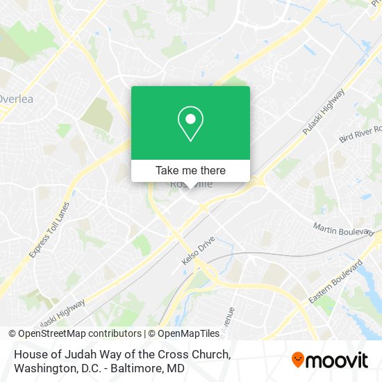 Mapa de House of Judah Way of the Cross Church