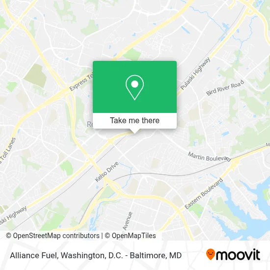 Alliance Fuel map