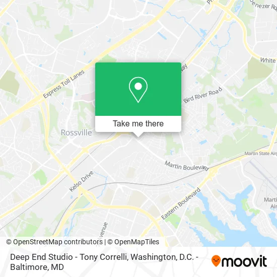 Deep End Studio - Tony Correlli map